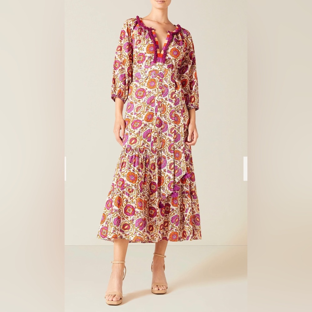 NWT - Beautiful Figue Dress - transitions from Fall to Spring.